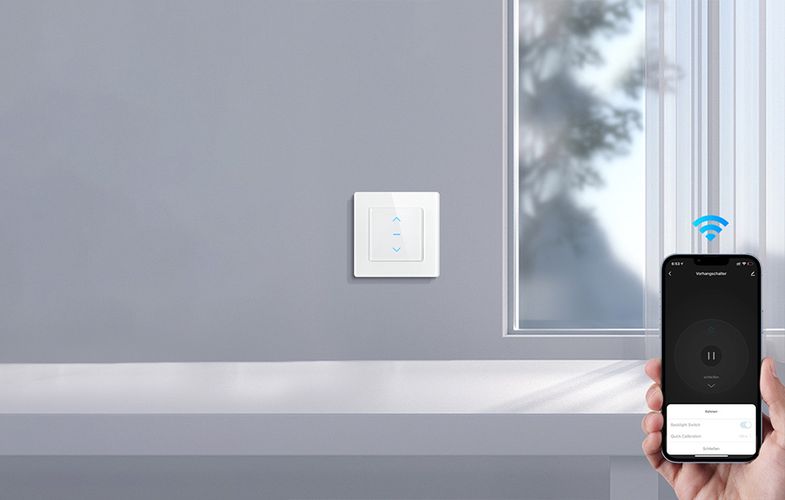 Smart WiFi Roller Shutter Switch Avatto N-CS10-W TUYA (white), Avatto N-CS10-W