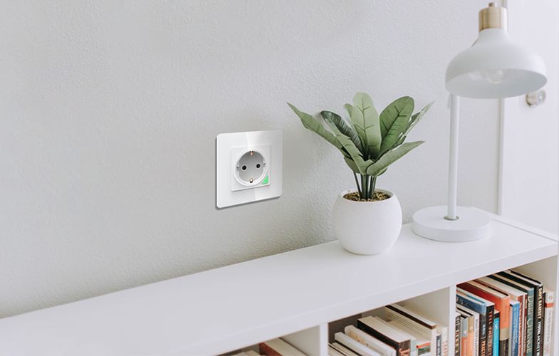 Smart WiFi Wall Socket Avatto N-WOT10-EU-W TUYA (white), Avatto N-WOT10-EU-W