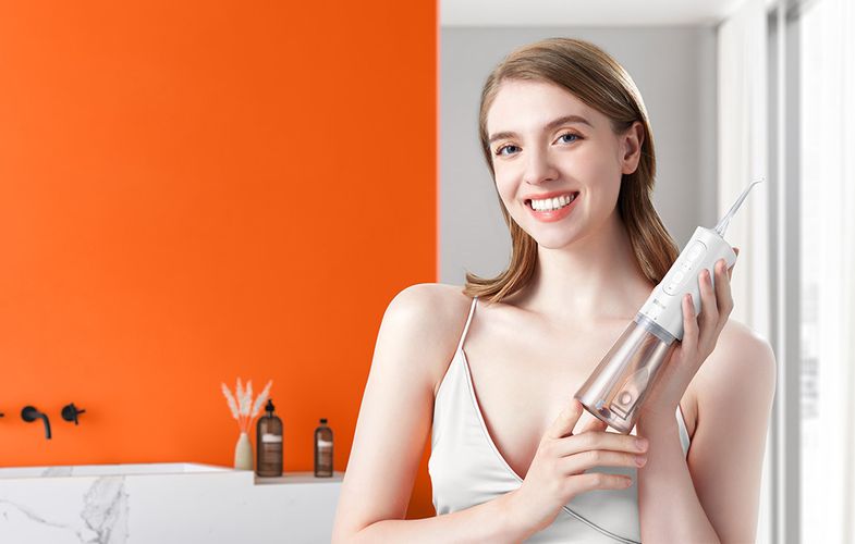 Water flosser with nozzles set Bitvae C2 (white), Bitvae C2 White
