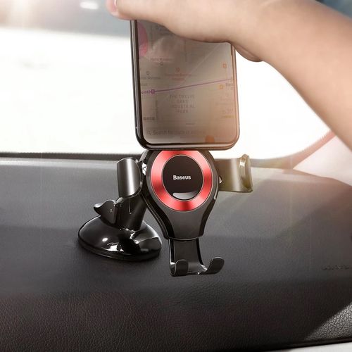 Baseus Osculum gravitational phone holder (red), Baseus SUYL-XP09