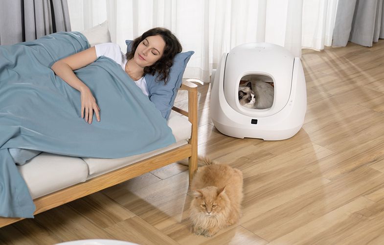 Intelligent self-cleaning cat litterbox Catlink BayMax Version, Catlink CL-CA-01