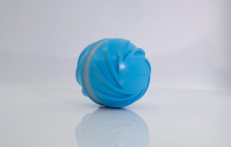 Interactive Ball for Dogs and Cats Cheerble W1 (Cyclone Version) (blue), Cheerble C1801C