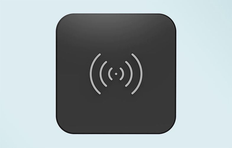 Wireless inductive charger Choetech T511-S, 10W (black), Choetech T511-S
