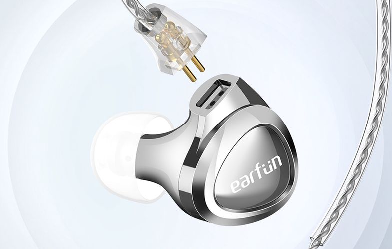 Wired earphones EarFun EH100 (silver), Earfun EH100