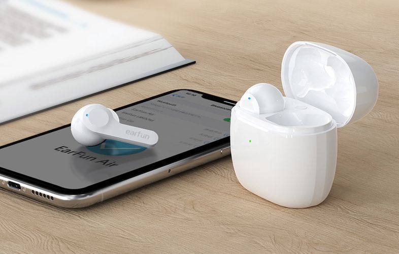 Wireless earphones TWS EarFun Air (white), Earfun TW200W