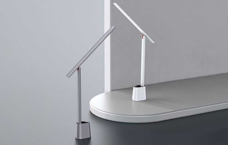 Folding desk lamp Baseus Smart Eye rechargeable (white), Baseus DGZG-02