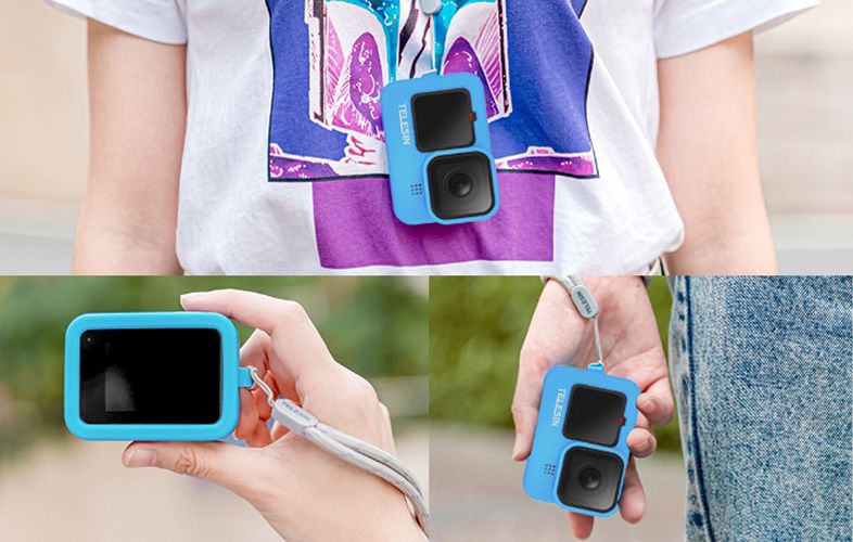 Housing Case Telesin for GoPro Hero 9 / Hero 10 / Hero 11 / Hero 12 (GP-HER-041-BK) czarna, Telesin GP-HER-041-BK