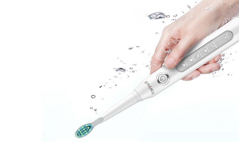 Sonic toothbrush with head set FairyWill FW507 (White), FairyWill FW-507 White