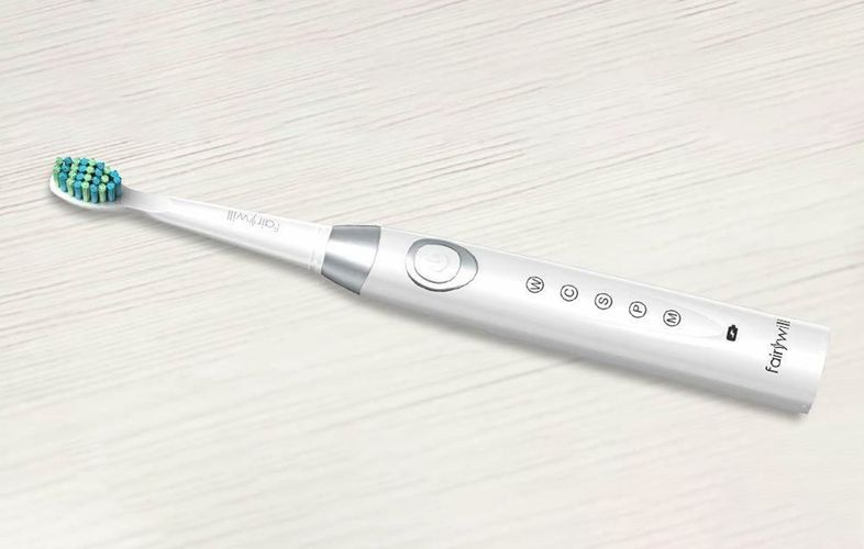 Sonic toothbrush with head set FairyWill 508 (White), FairyWill 508white-5 modes