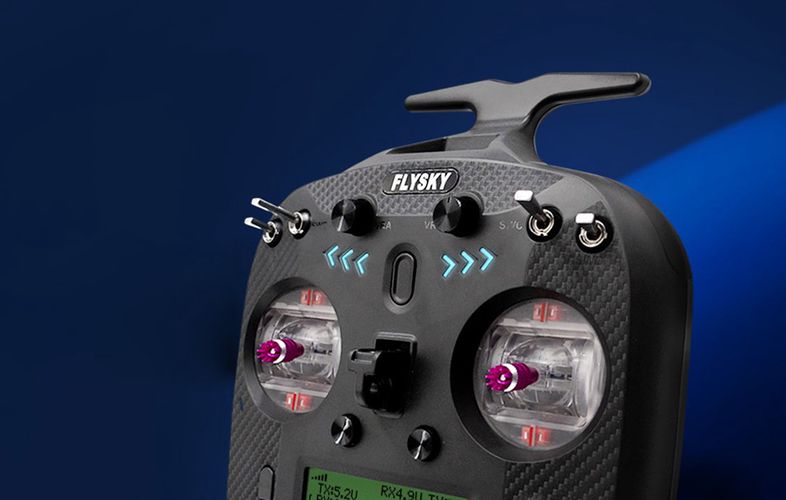 Flysky Transmitter FS-ST8 + Receiver SR8 Set, 8 channels AFHDS 3, FlySky FS-ST8 + SR8
