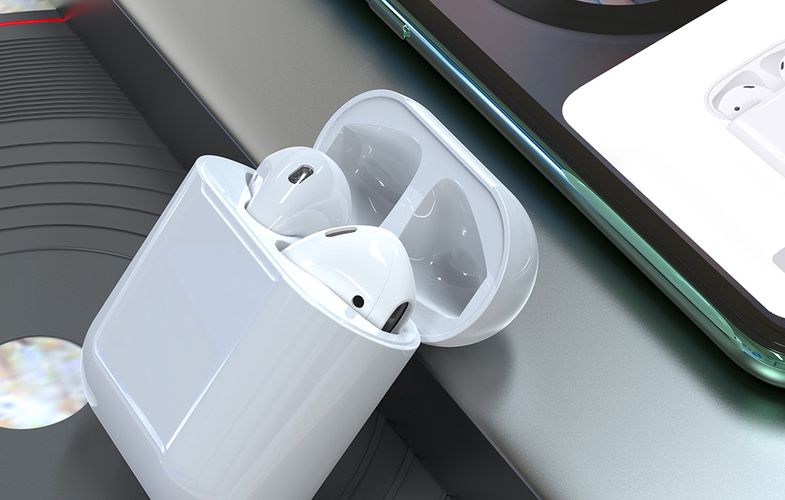 Wireless earphones TWS Foneng BL08 (white), Foneng BL08 White