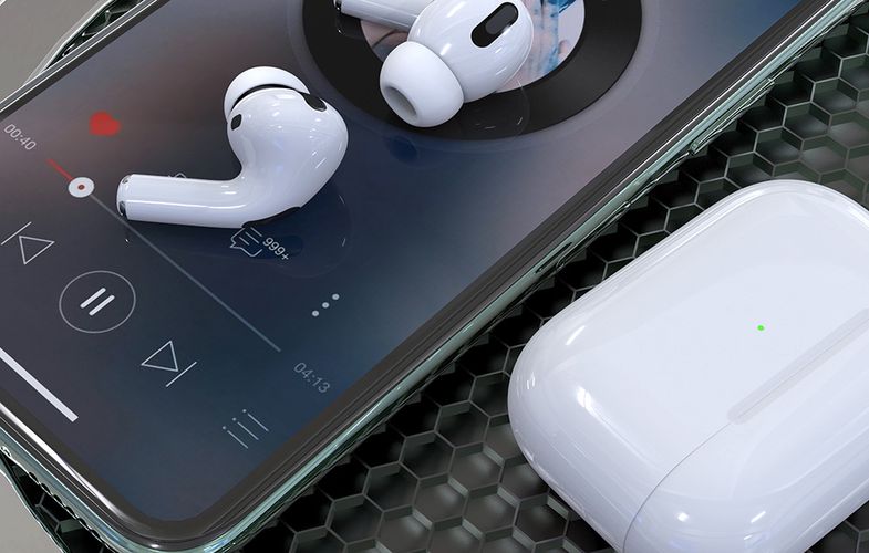 Wireless earphones TWS Foneng BL09 (white), Foneng BL09 White