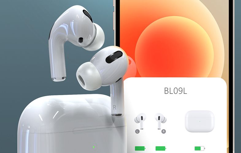 Wireless earphones TWS Foneng BL09L (white), Foneng BL09L White