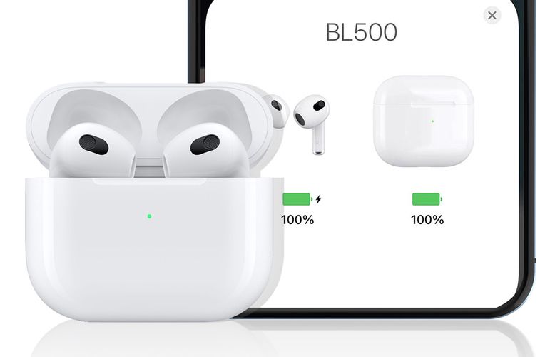 Wireless earphones TWS Foneng BL500 (white), Foneng BL500 White