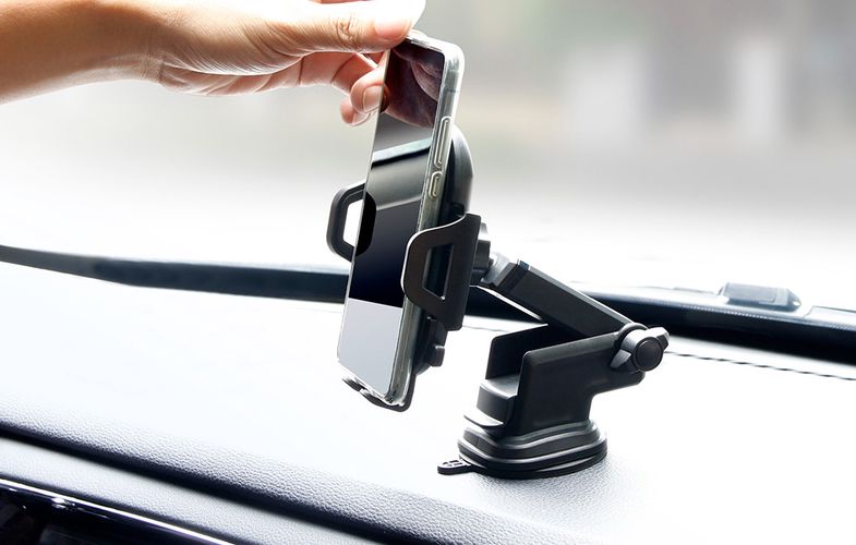 Suction Cup Car Phone Holder Foneng CP13 (black), Foneng CP13 black