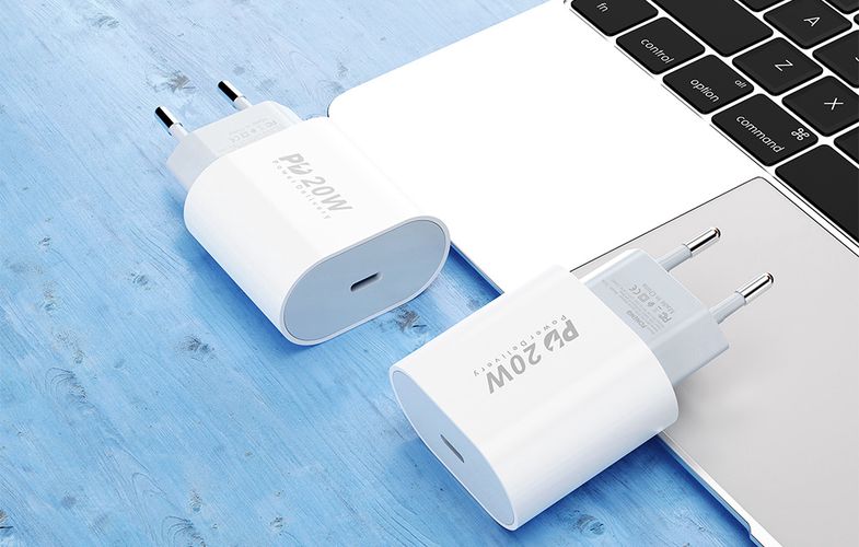 Fast charger Foneng 1x USB PD 3.0 EU39 20W + USB C to Lightning, Foneng EU39 Type-C to iPhon