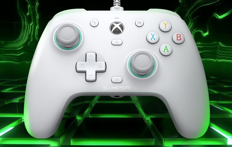 Wired gaming controler GameSir G7 SE (white), GameSir G7 SE