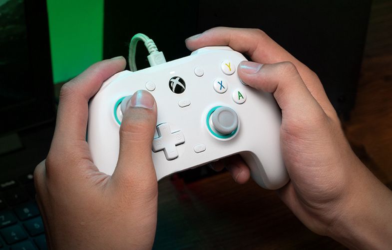 Wired gaming controler GameSir G7 SE (white), GameSir G7 SE