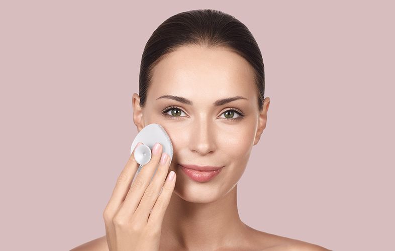 Facial Cleaning Brush 4in1 with Handle Geske with APP (starlight), Geske GK000038SL01