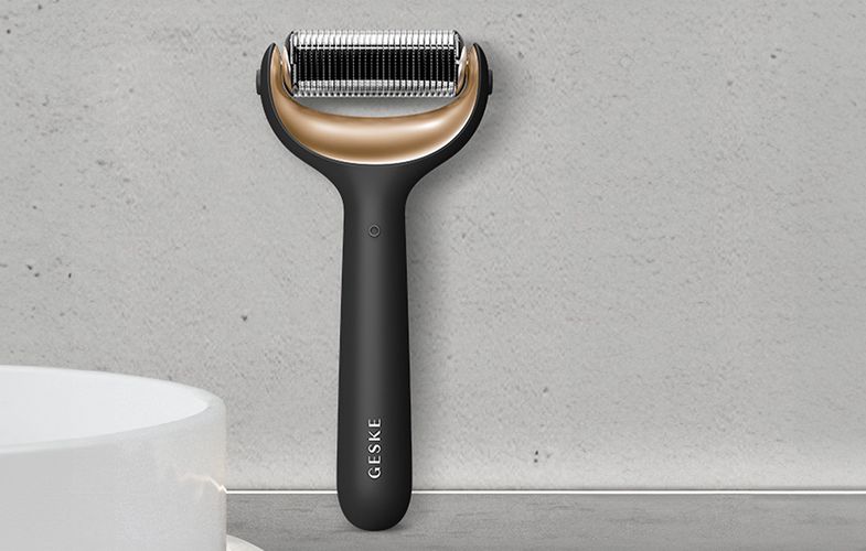 Micro Needle Face&Body Roller 9in1 Geske with APP (gray), Geske GK000042GY01