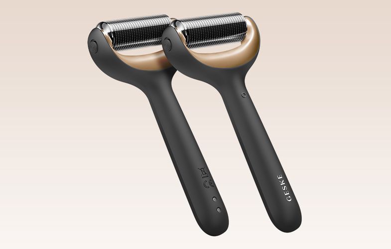 Micro Needle Face&Body Roller 9in1 Geske with APP (gray), Geske GK000042GY01