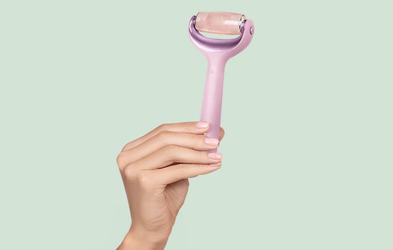 MicroNeedle Face&Body Roller 9in1 Geske with APP (pink), Geske GK000042PK01