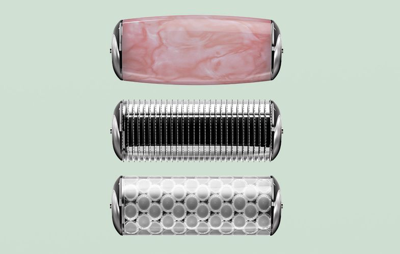 Micro Needle Face&Body Roller 9in1 Geske with APP (starlight), Geske GK000042SL01