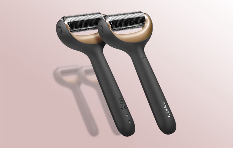 Micro Needle Face&Body Roller 8in1 Geske with APP (gray), Geske GK000043GY01