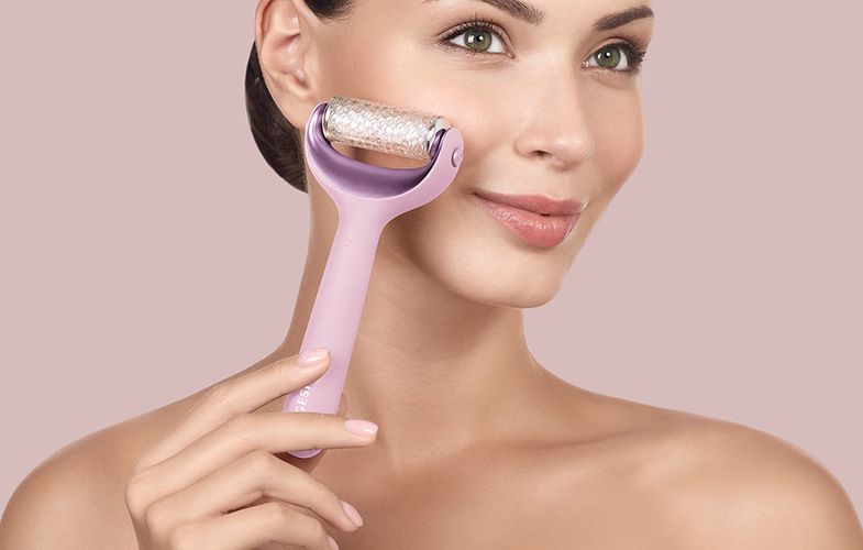 Micro Needle Face&Body Roller 8in1 Geske with APP (starlight), Geske GK000043PK01