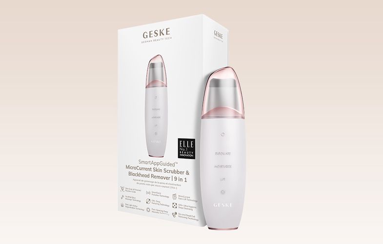 Skin Scrubber & Blackhead Remover 9in1 Geske with APP (starlight), Geske GK000044SL01