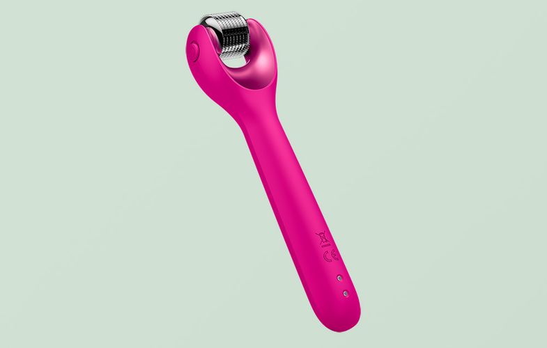 Micro Needle Face Roller 9in1 Geske with APP (magenta), Geske GK000053MG01