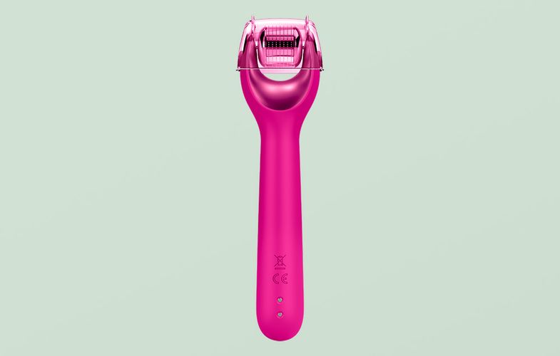 Micro Needle Face Roller 9in1 Geske with APP (magenta), Geske GK000053MG01