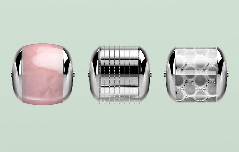 Micro Needle Face Roller 9in1 Geske with APP (starlight), Geske GK000053SL01