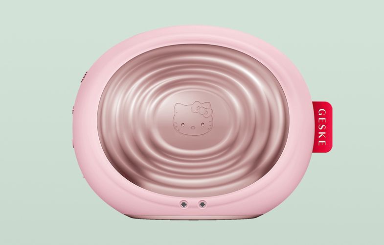 Sonic Thermo Facial Brush 5in1 Geske with APP (hello kitty pink), Geske HK000008PI01