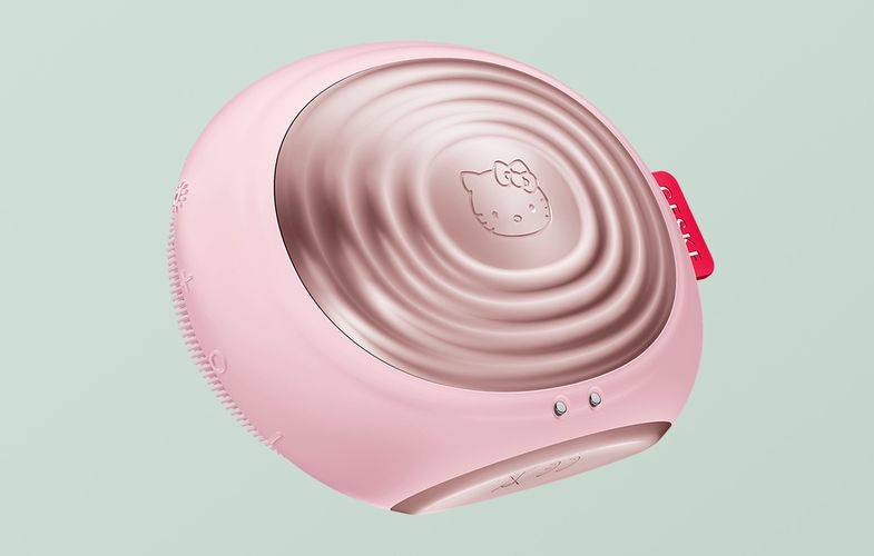 Sonic Thermo Facial Brush 5in1 Geske with APP (hello kitty pink), Geske HK000008PI01
