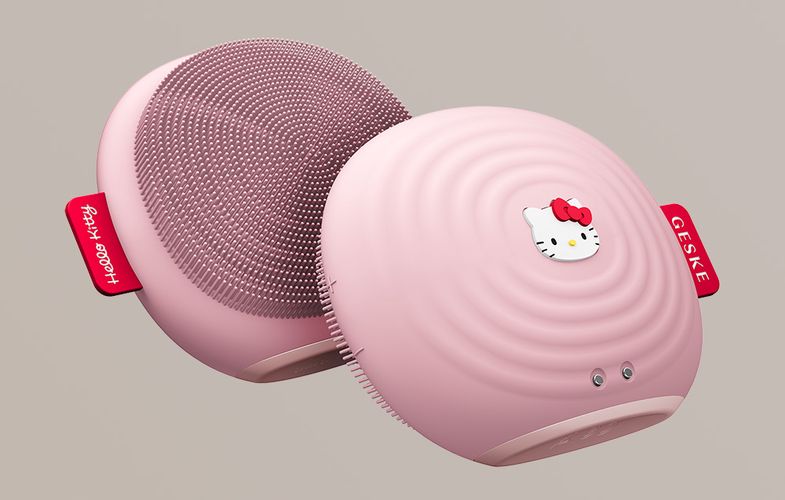 Facial Cleaning Sonic Brush 4in1 Geske with APP (Hello Kitty pink), Geske HK000011PI01