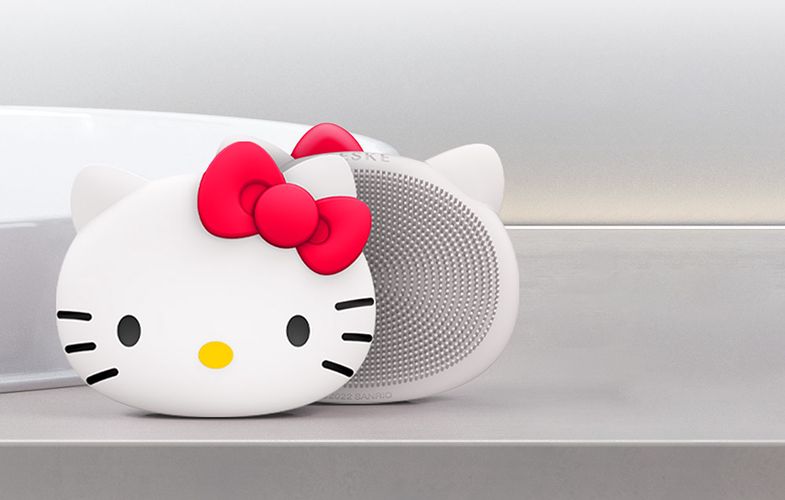 Facial Cleaning Brush 3in1 Geske with APP (Hello Kitty starlight), Geske HK000016ST01