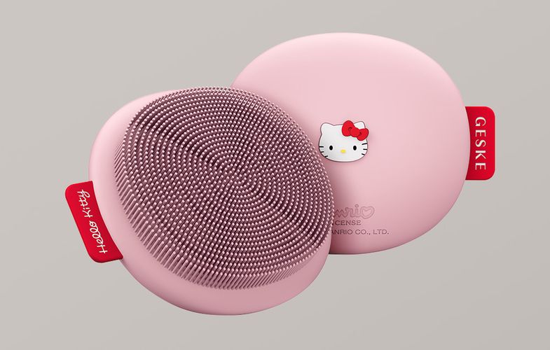 Facial Cleaning Brush 3in1 Geske with APP (Hello Kitty pink), Geske HK000017PI01