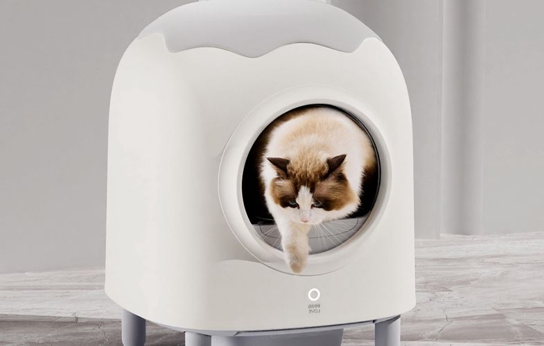 Intelligent self-cleaning cat litterbox HHOLove iPet, HHOLove U000A022