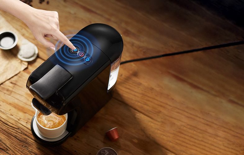 3-in-1 capsule coffee maker  HiBREW H1A 1450W, HiBREW H1A-black