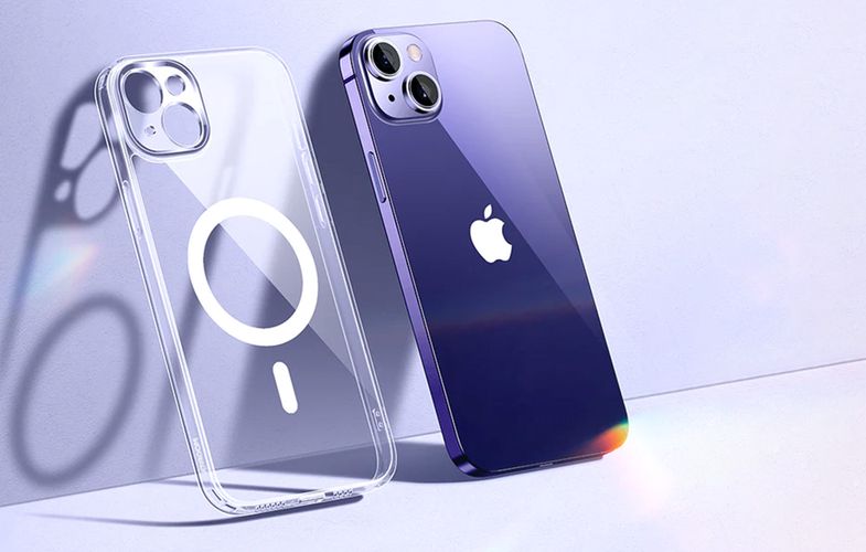 Joyroom JR-14H5 transparent magnetic case for iPhone 14, Joyroom JR-14H5