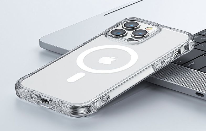 Joyroom JR-14H6 transparent magnetic case for iPhone 14 Pro, Joyroom JR-14H6