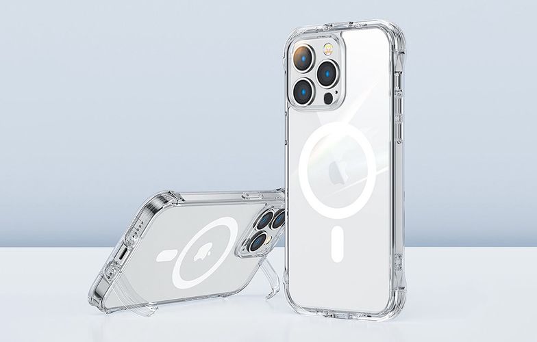 Joyroom JR-14H6 transparent magnetic case for iPhone 14 Pro, Joyroom JR-14H6