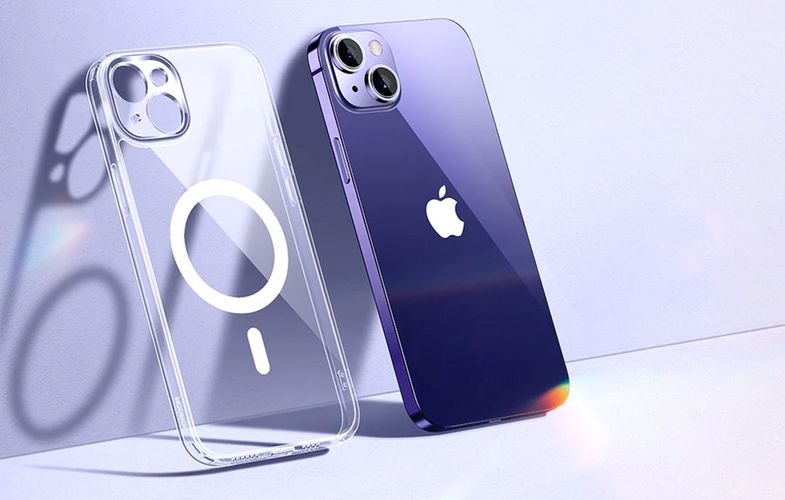 Joyroom JR-14H7 transparent magnetic case for iPhone 14 Plus, Joyroom JR-14H7