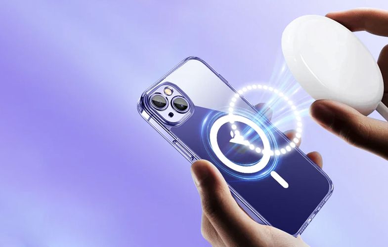 Joyroom JR-14H7 transparent magnetic case for iPhone 14 Plus, Joyroom JR-14H7