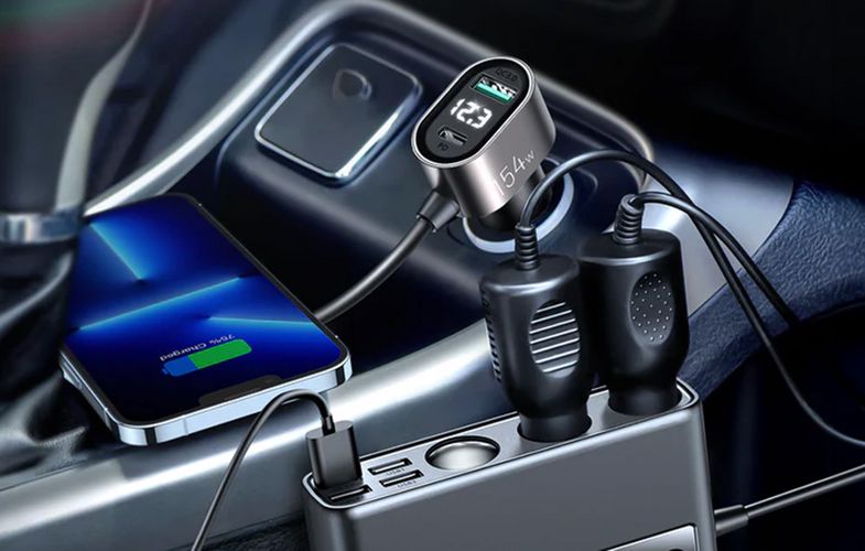 Car charger JOYROOM JR-CL06 Multi-Port (black), Joyroom JR-CL06