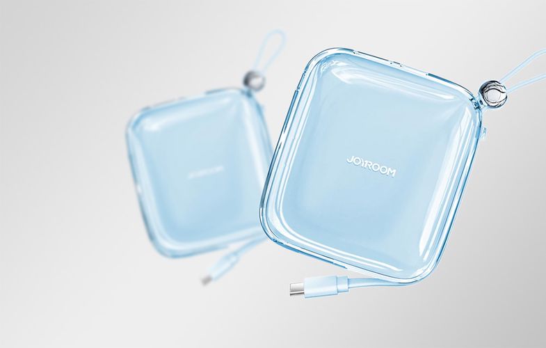 Powerbank Joyroom JR-L002 Jelly 10000mAh, USB C, 22.5W (Blue), Joyroom JR-L002 CBL