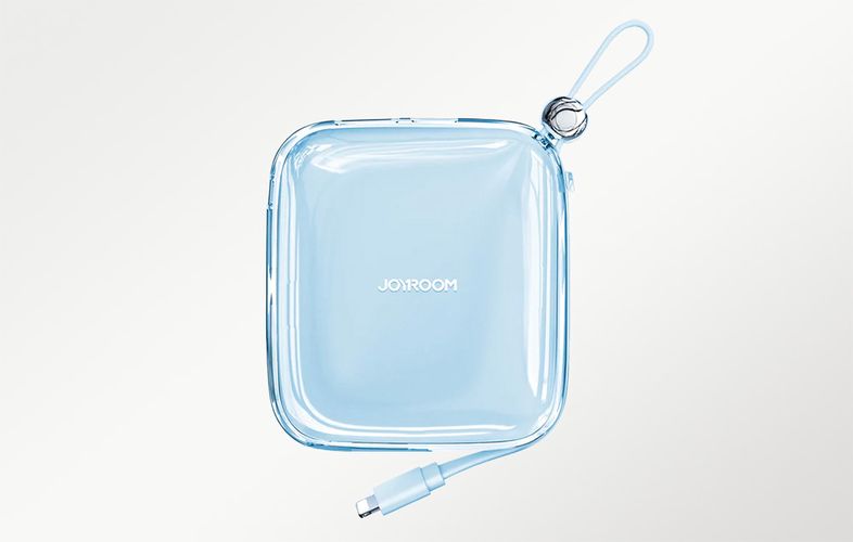 Powerbank Joyroom JR-L003 Jelly 10000mAh, Lightning, 22.5W (Blue), 10 + 4 pcs FOR FREE, Joyroom 43619-uniw