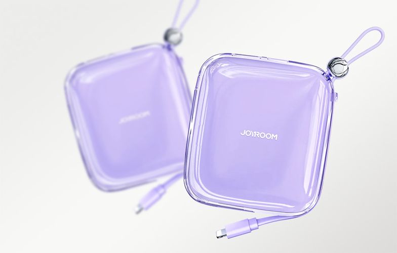 Powerbank Joyroom JR-L003 Jelly 10000mAh, Lightning, 22.5W (Purple), Joyroom JR-L003 LP