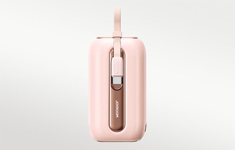 Powerbank Joyroom JR-L013 Colorful 10000mAh, 12W (Pink) 10 + 4 pcs FOR FREE, Joyroom 43760-uniw